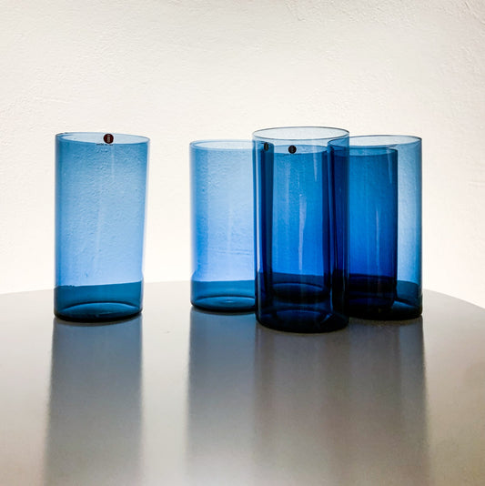 Full set glasses I-114 by Timo Sarpaneva, Iittala 1960s