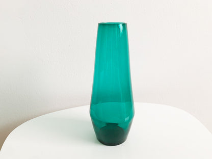 Pop Art turquoise vase, designer Tamara Aladin, Riihimaki Finland