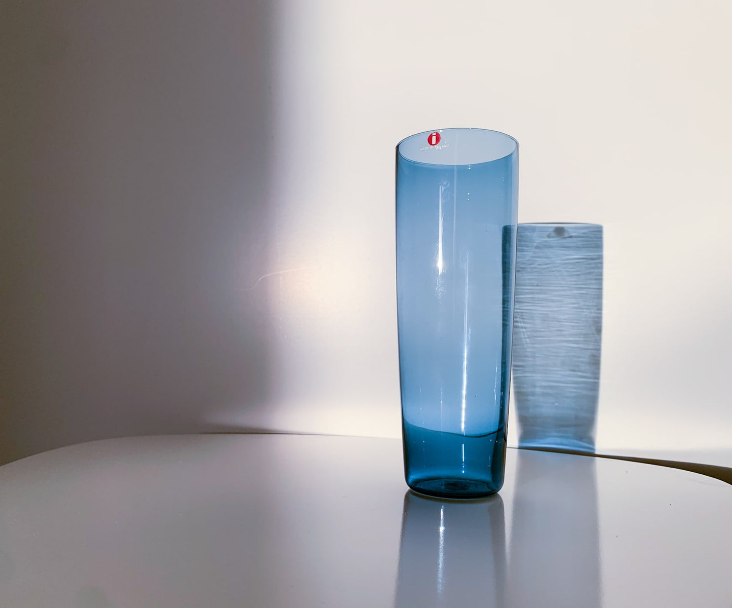 Tapio Wirkkala, Iittala, Blue water glass 2204