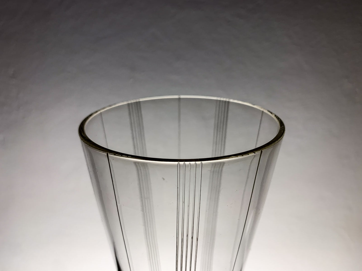 Karhula Iittala Engraved Glass and Vase by Erkki Vesanto 1950s